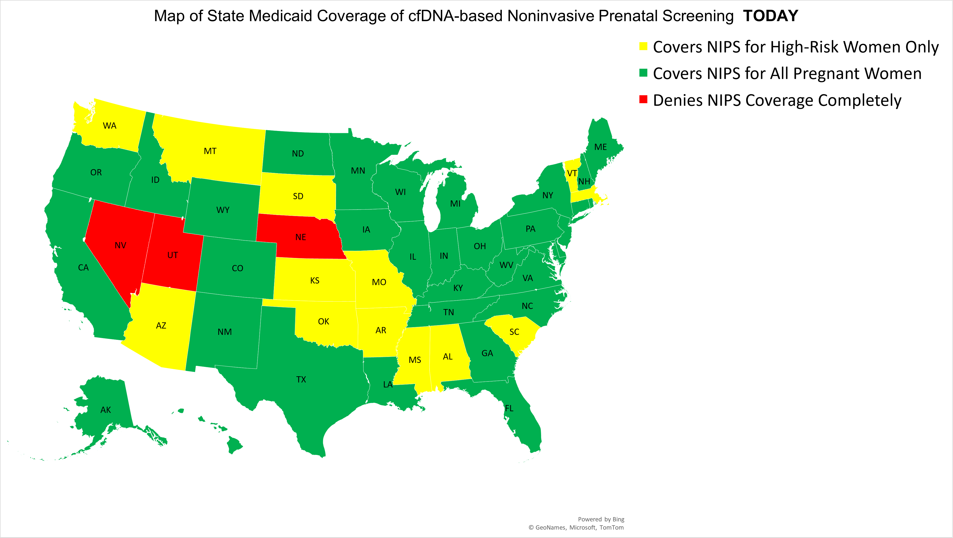 CAPS Medicaid Coverage Map